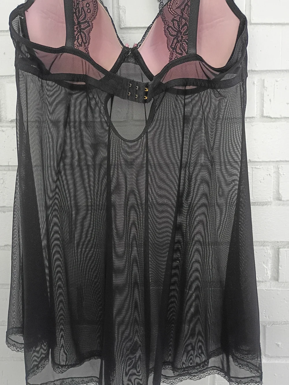 Daisy Fuentes sheer black