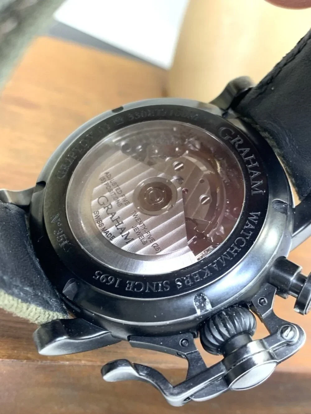 Graham chronofighter flying