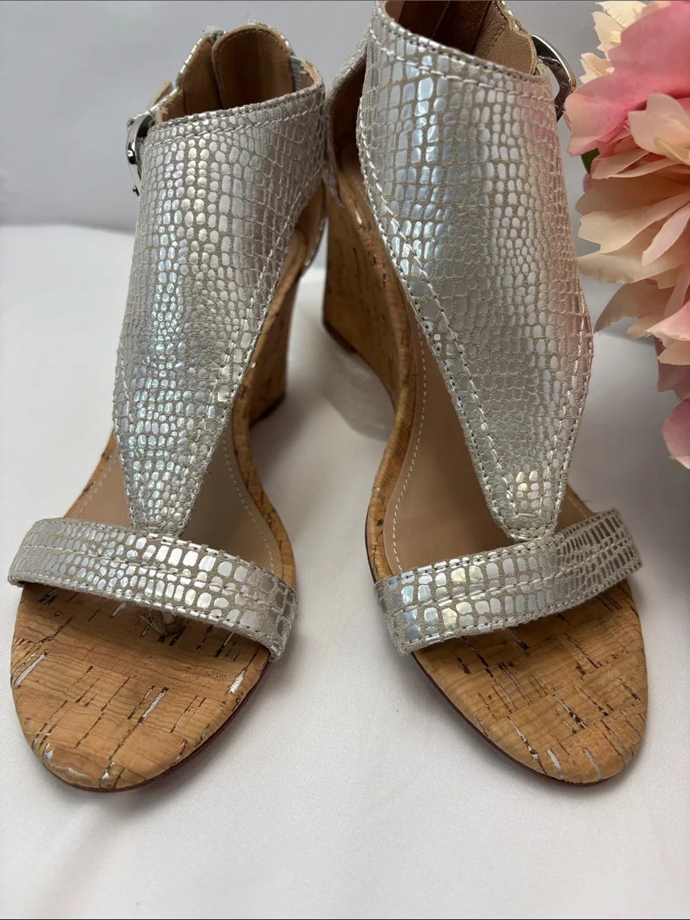 Donald J. Pliner metallic textured