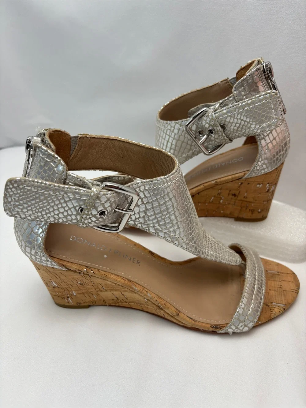 Donald J. Pliner metallic textured