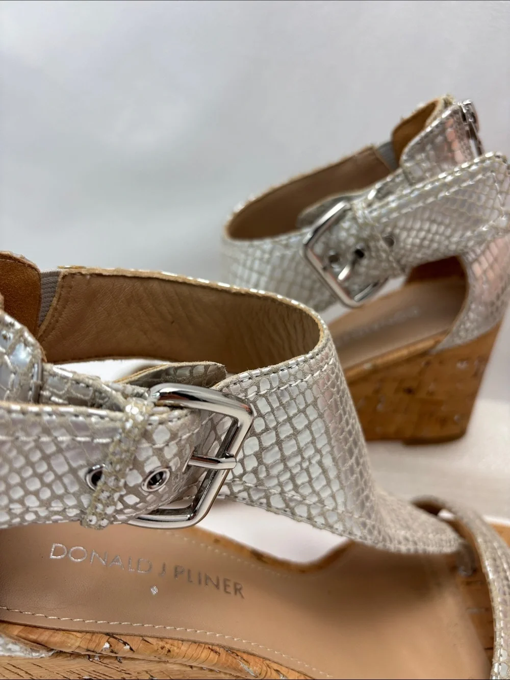 Donald J. Pliner metallic textured