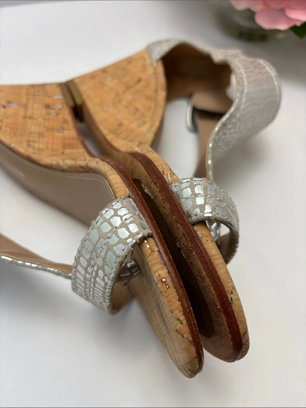 Donald J. Pliner metallic textured