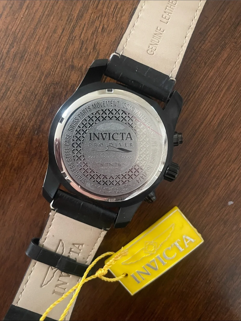Invicta face diver chronograph