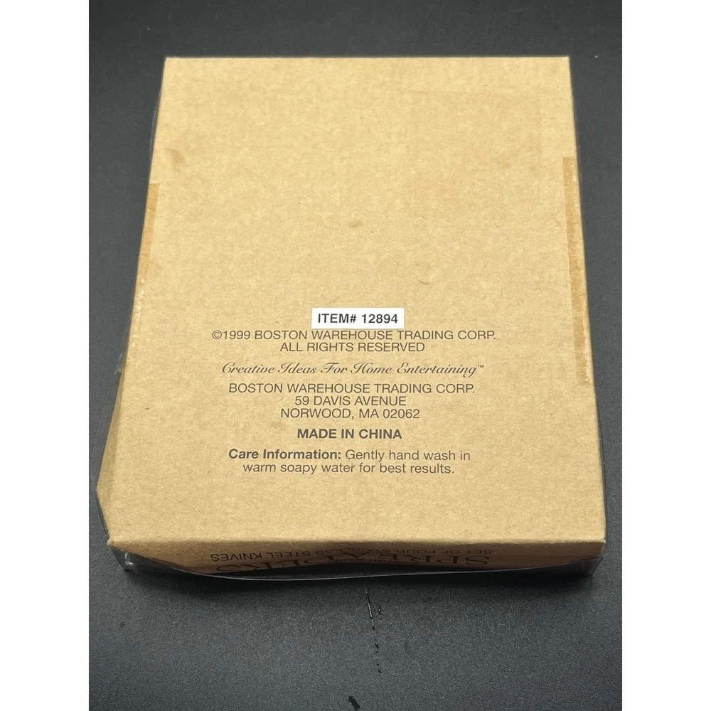 Boston Warehouse product set