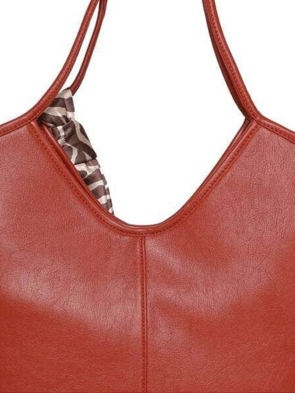 Steve Madden Rust Tote Handbag with Scarf