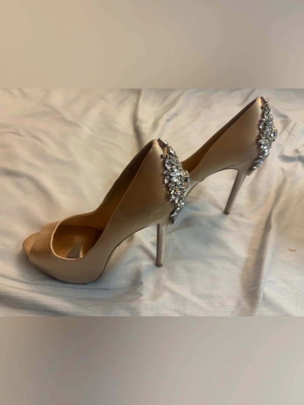 Badgley Mischka dramatic jeweled
