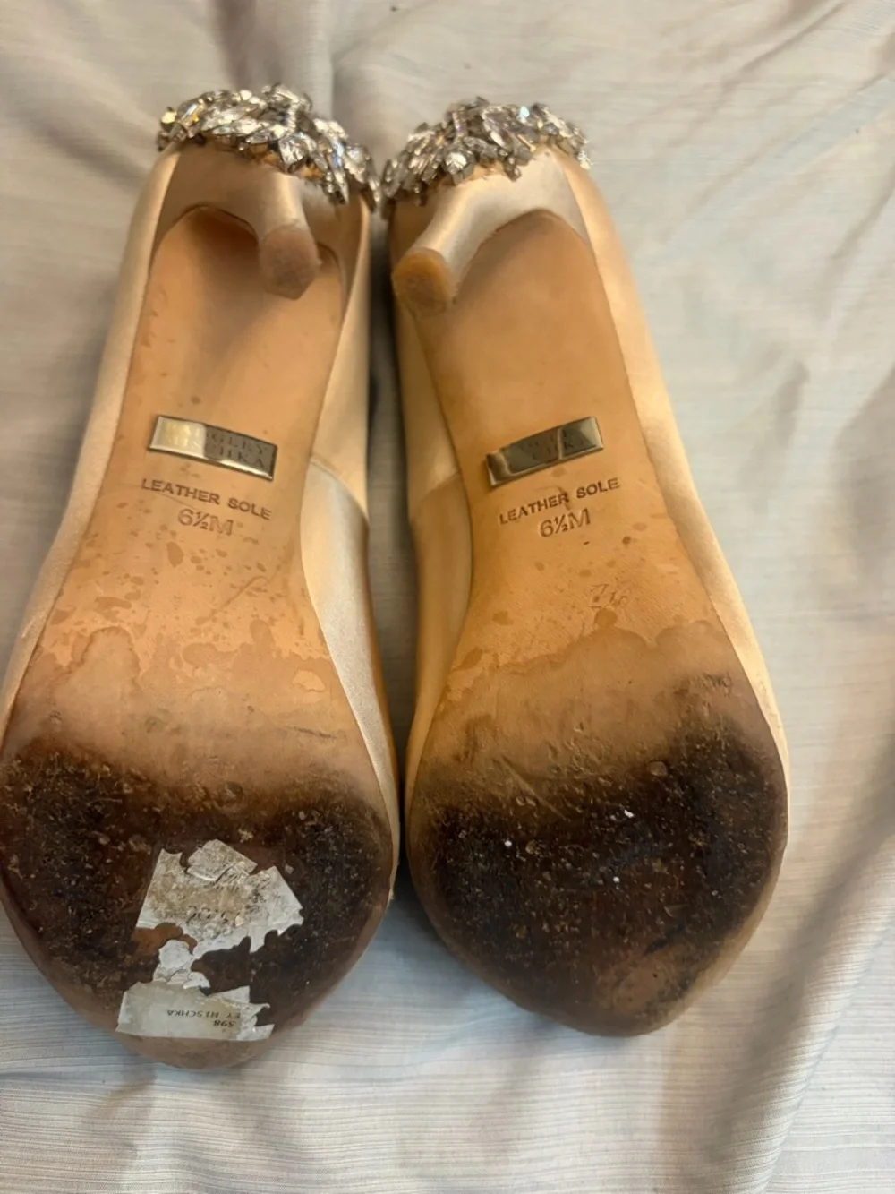 Badgley Mischka dramatic jeweled