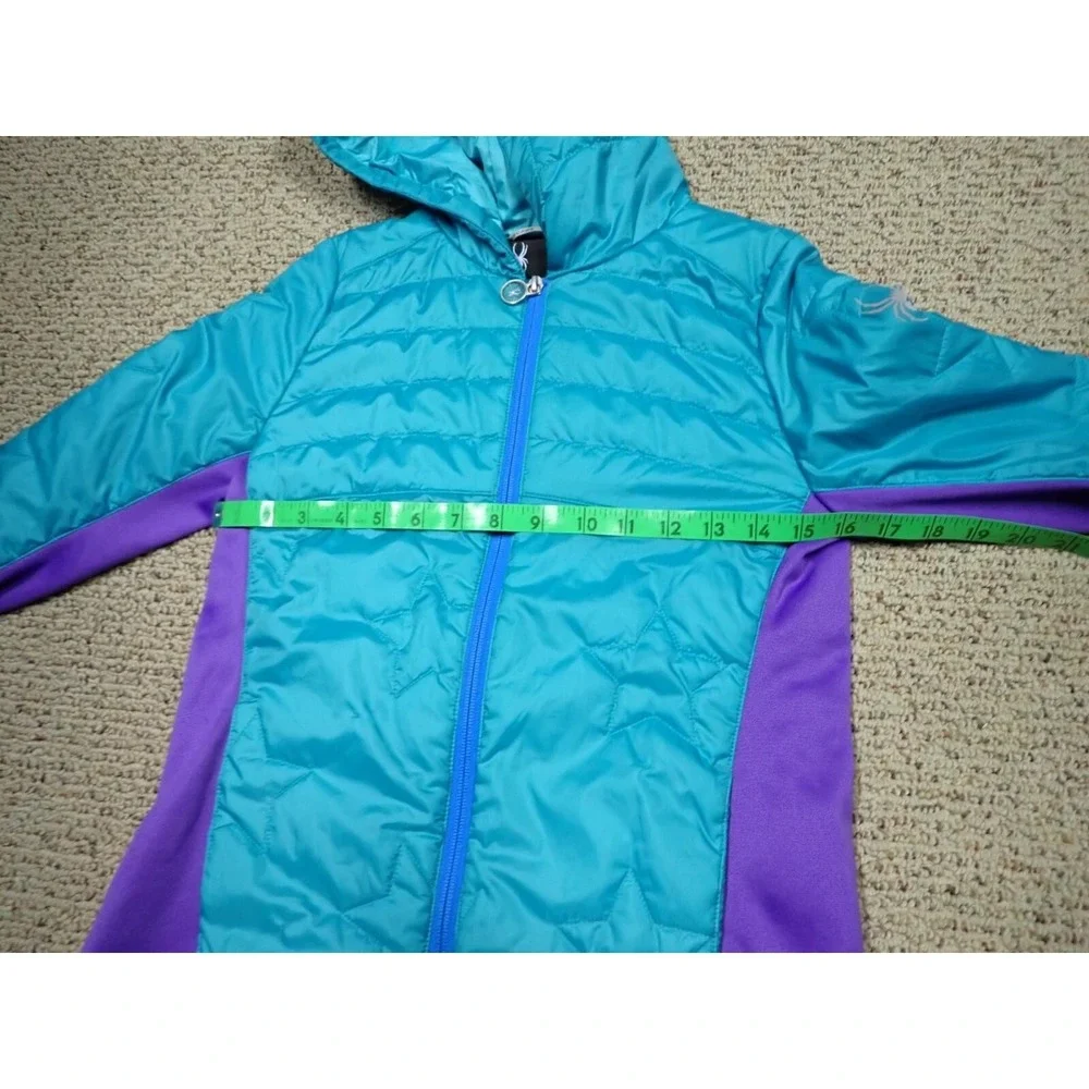 Spyder hooded puffer