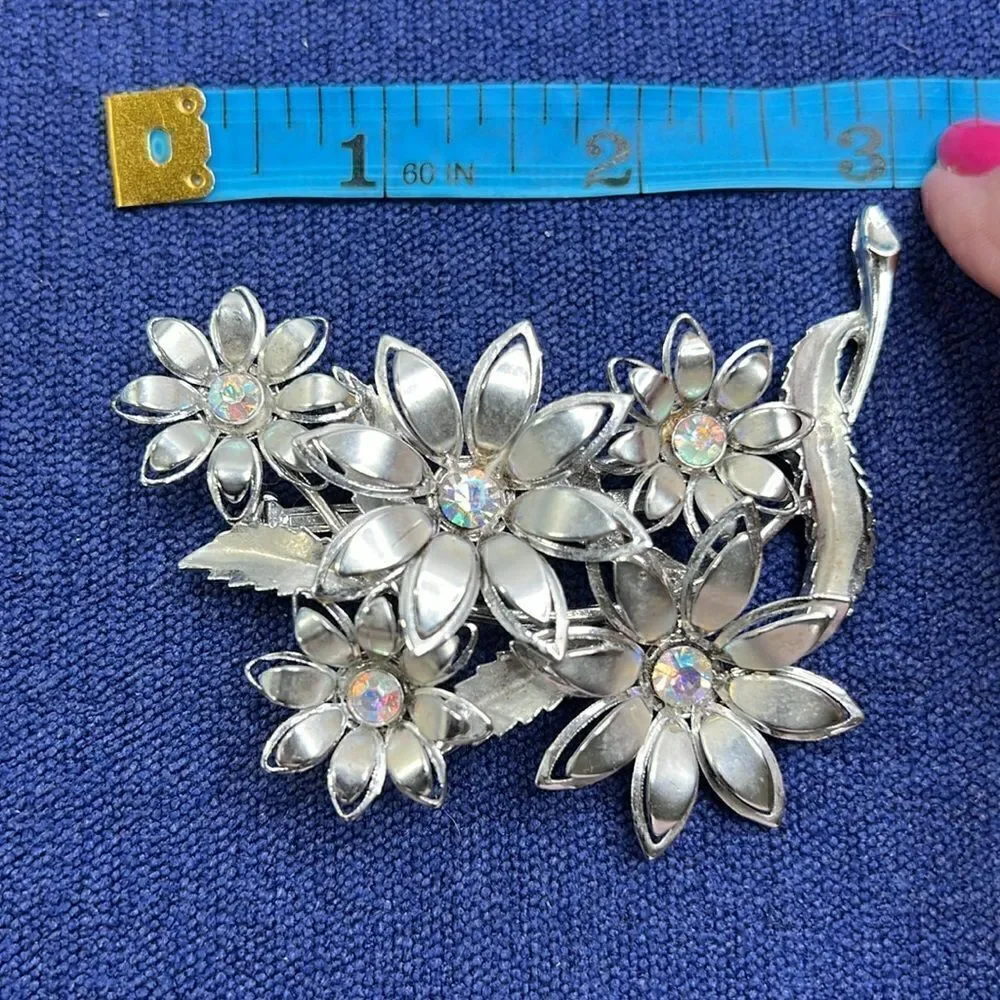 Coro silver tone