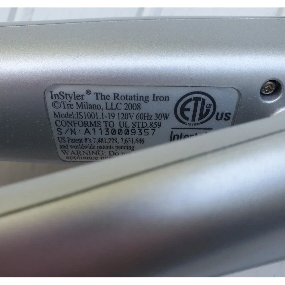 InStyler rotating iron