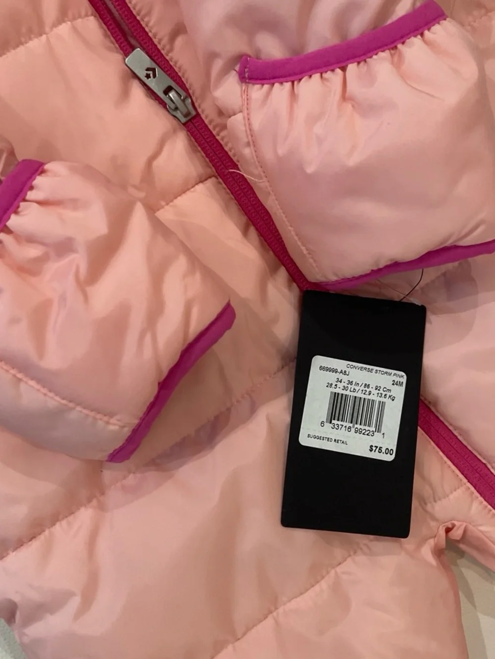 Converse light pink