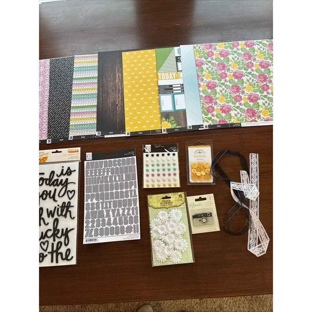Chickaniddy 365 Scrapbook Kit No Sketches Papercraft Everyday Happenings