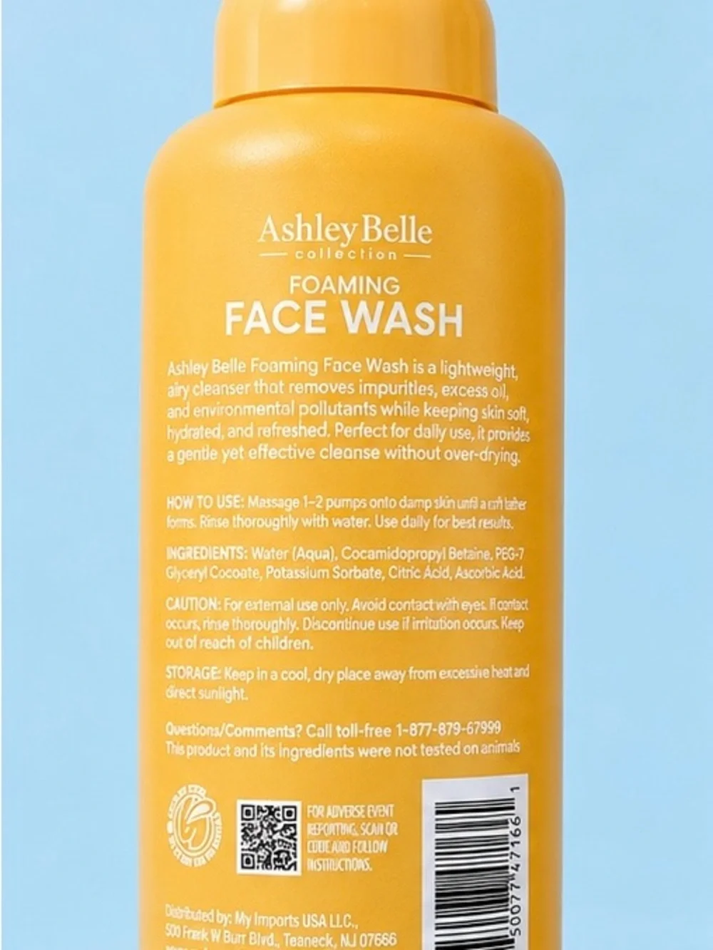 Ashley belle foaming face