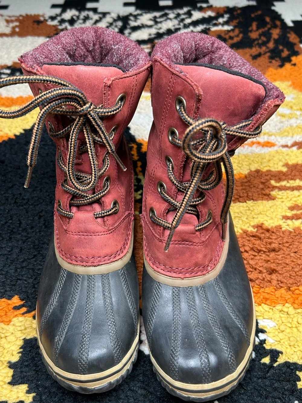 Sorel perfectly worn