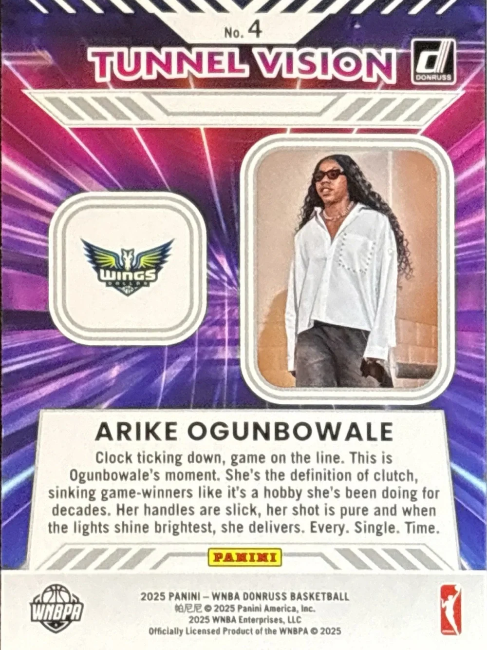 Panini collectible card