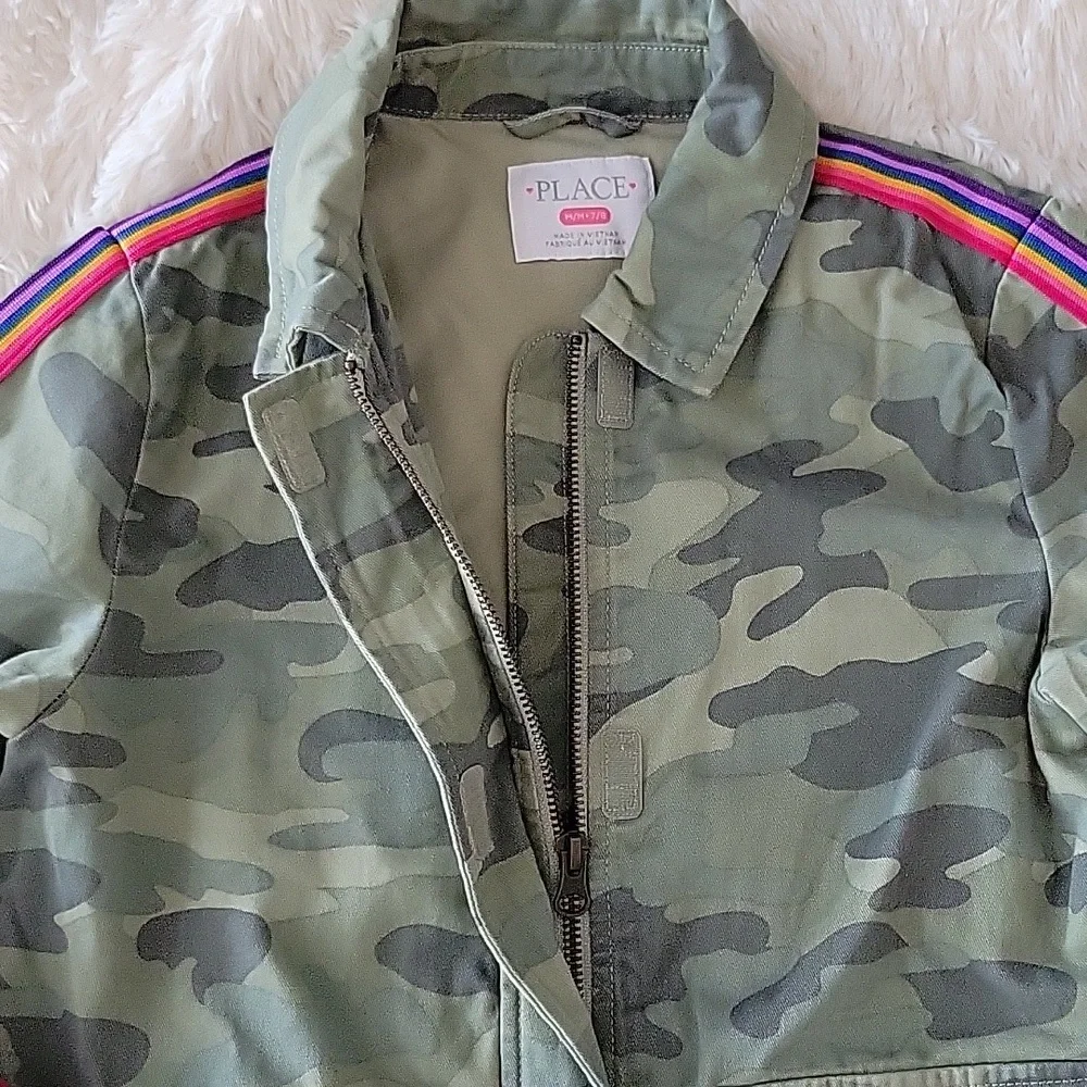 The Childrens Place front smoke zipper