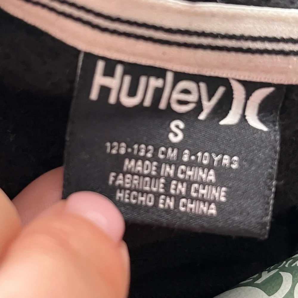 Hurley hoodie black