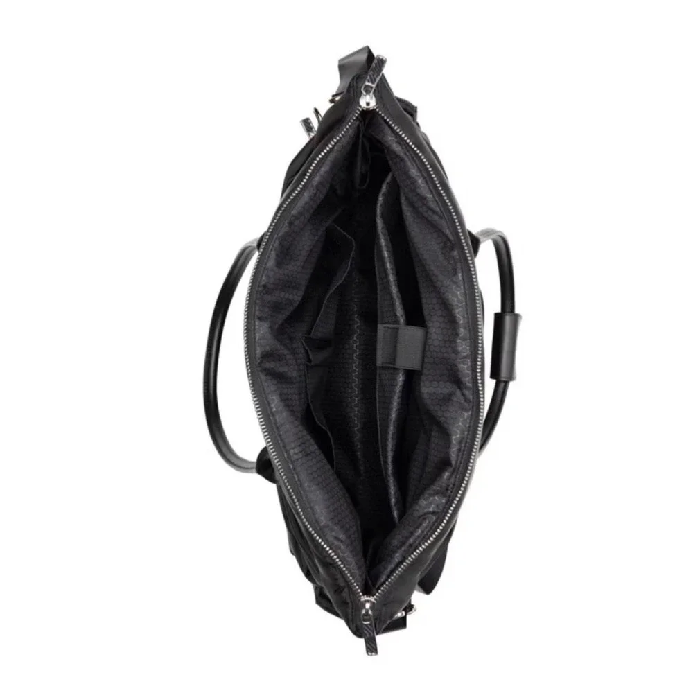 IPack Puffy Tote Built in Luggage Travel Sleeve Black NWT