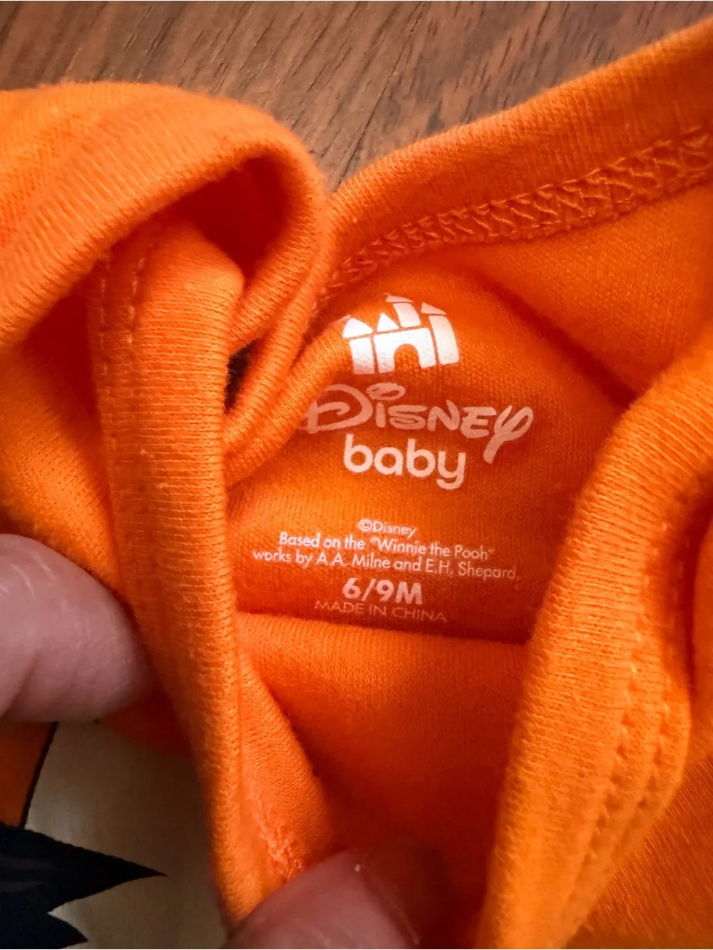 Disney bright orange