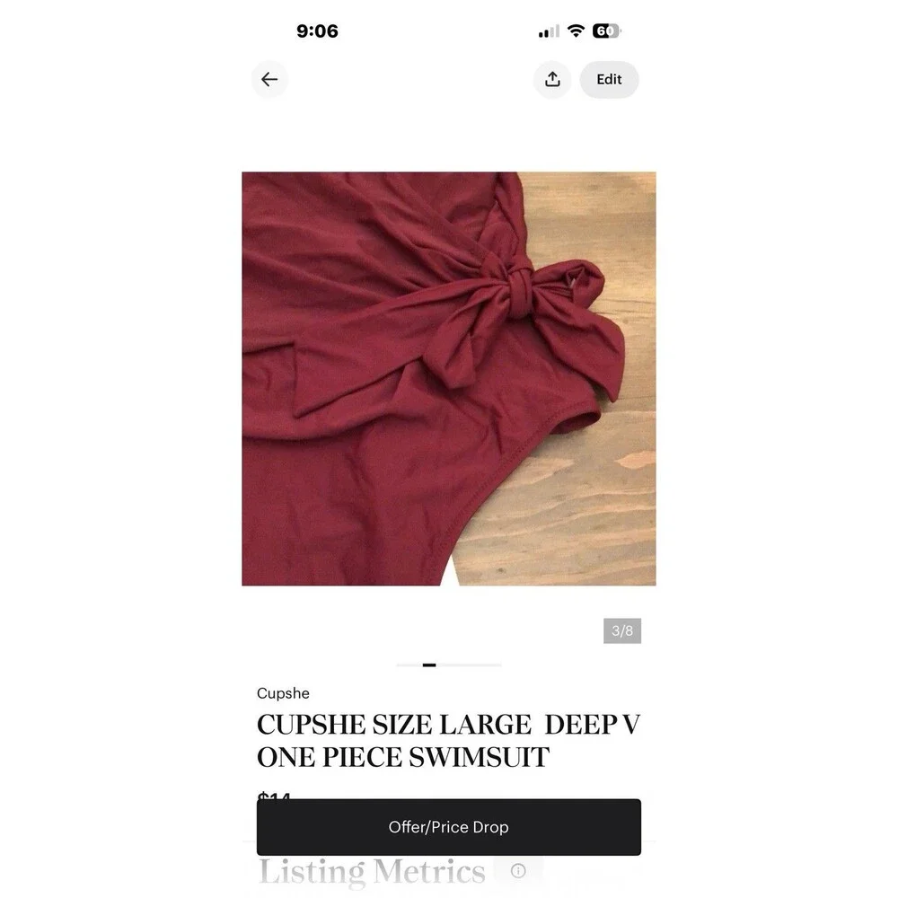 Cupshe hundle size