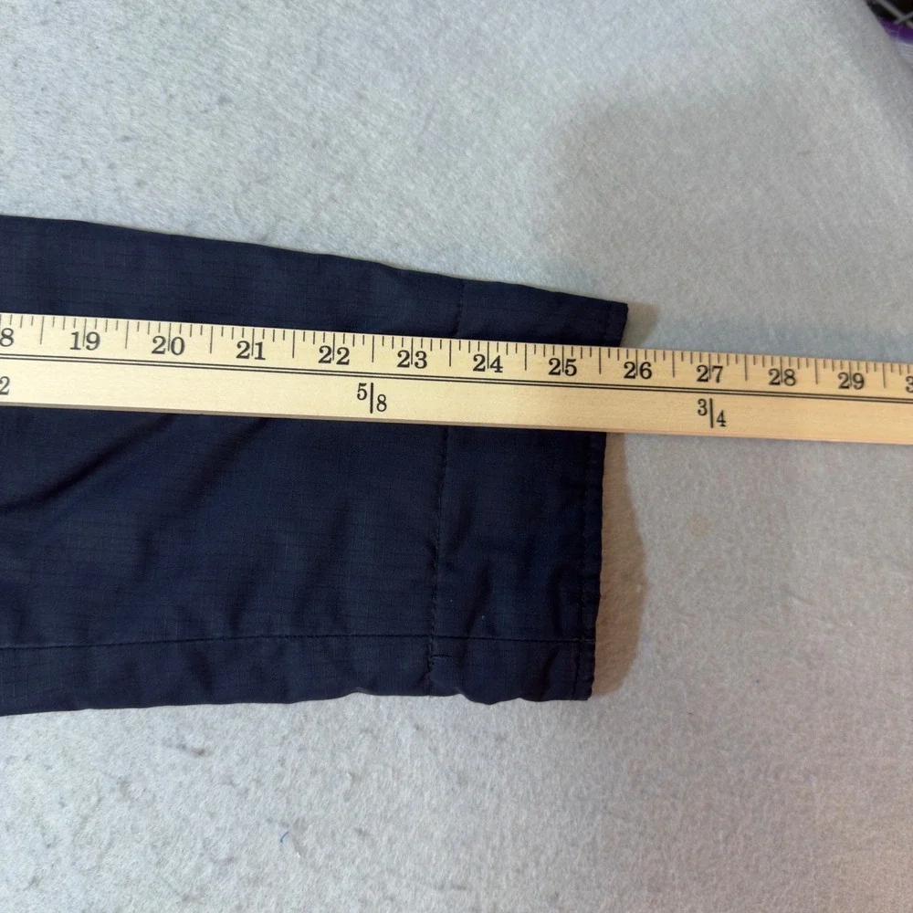 Abercrombie & Fitch Weather Warrior Navy Blue Fleece Lined Hooded Jacket Kids‎ M