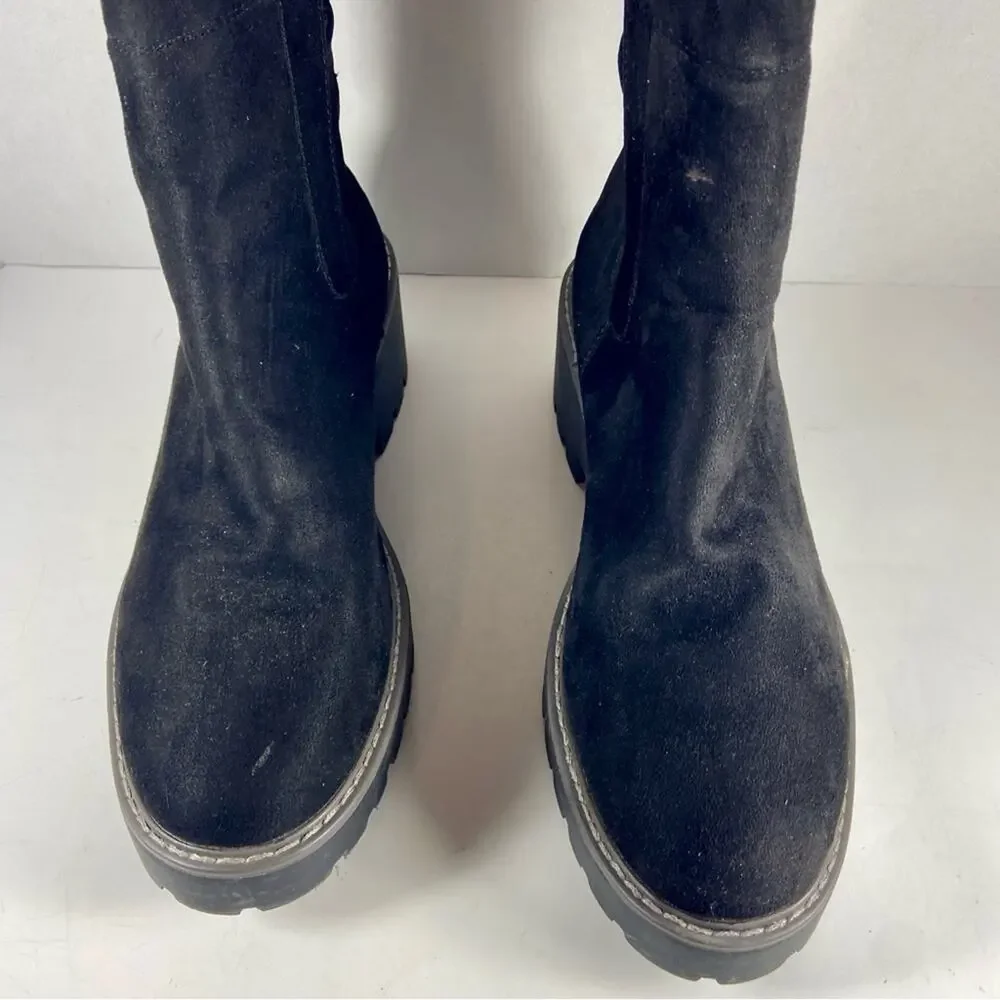 Diamond Supply Co. black suede
