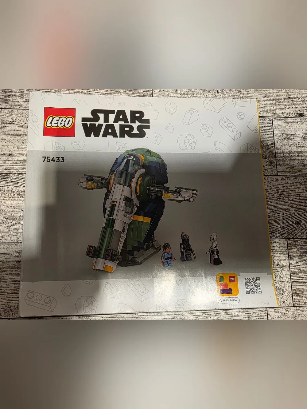 Lego Star Wars Jango Fett's Starfighter - Green, Blue, White