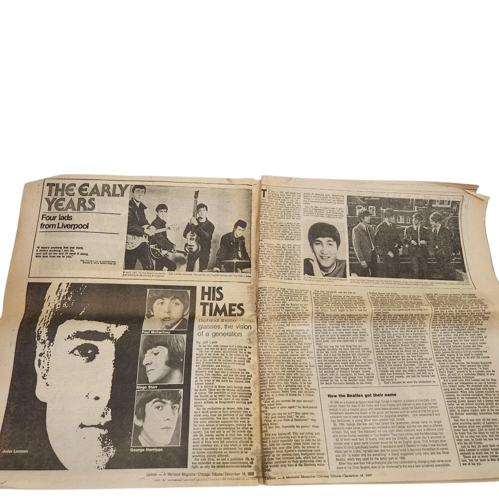 N/A publication lennon