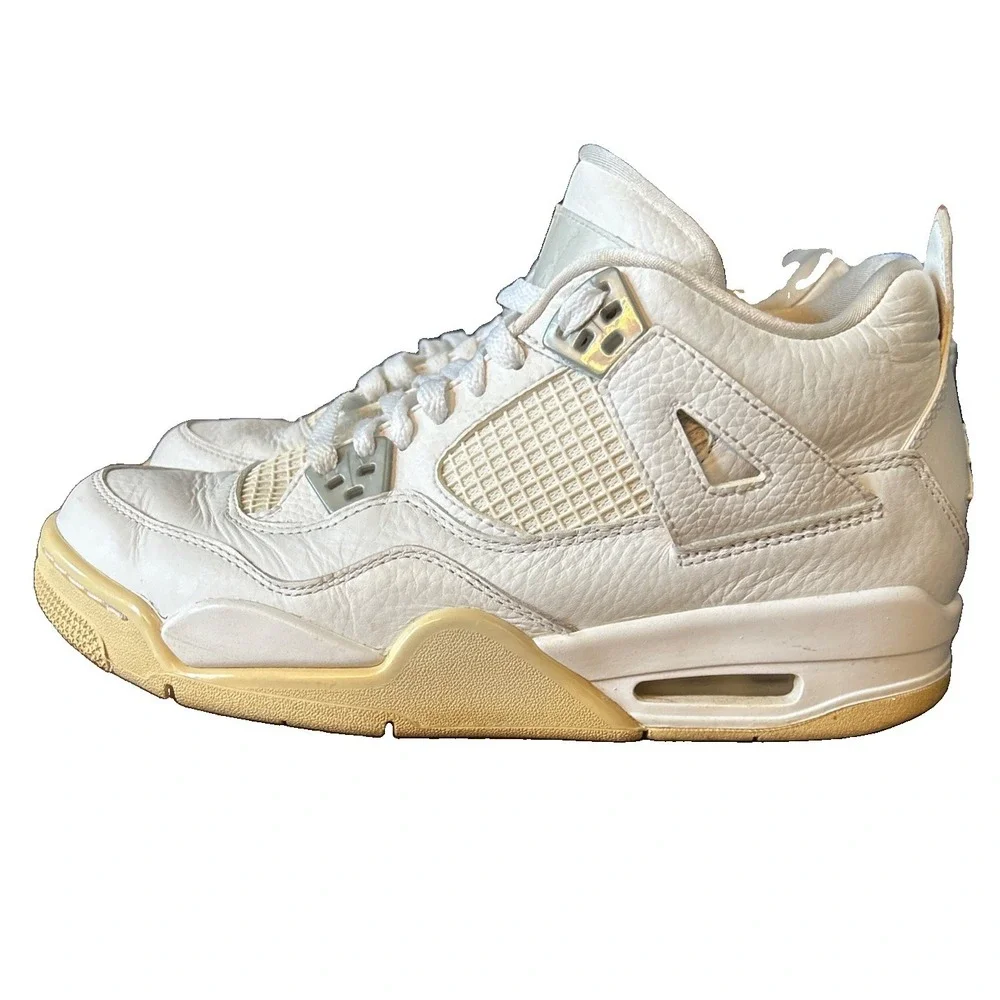 Nike Air Jordan 4 Pure Money Shoes  408452-100 Men's Size US 6.5Y