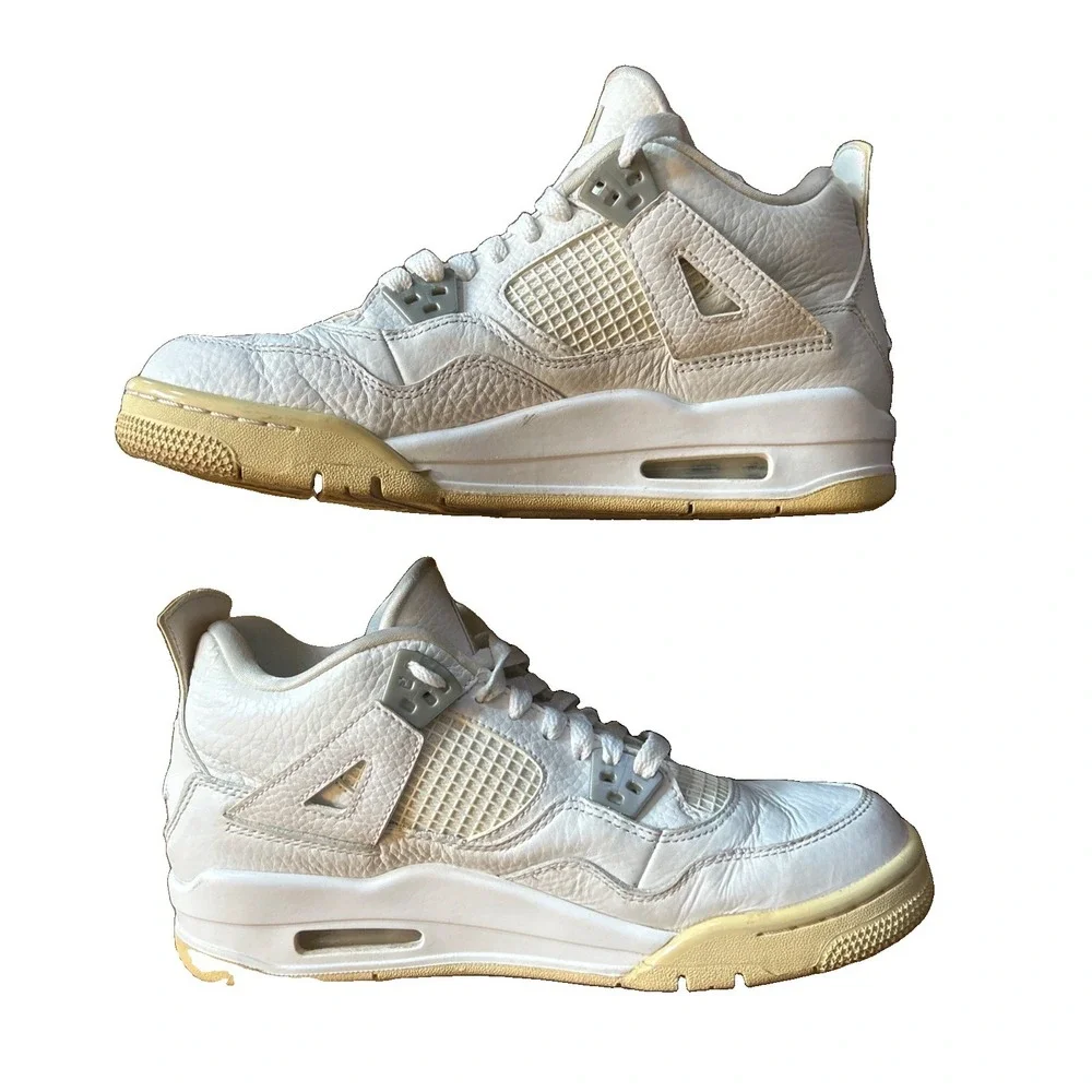 Nike Air Jordan 4 Pure Money Shoes  408452-100 Men's Size US 6.5Y