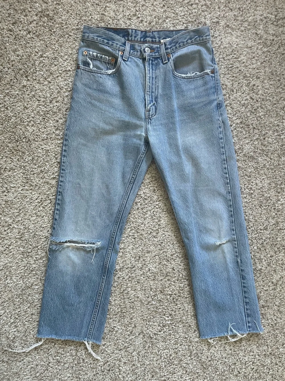 Levi’s 505 Regular fit straight leg size 31W 34L