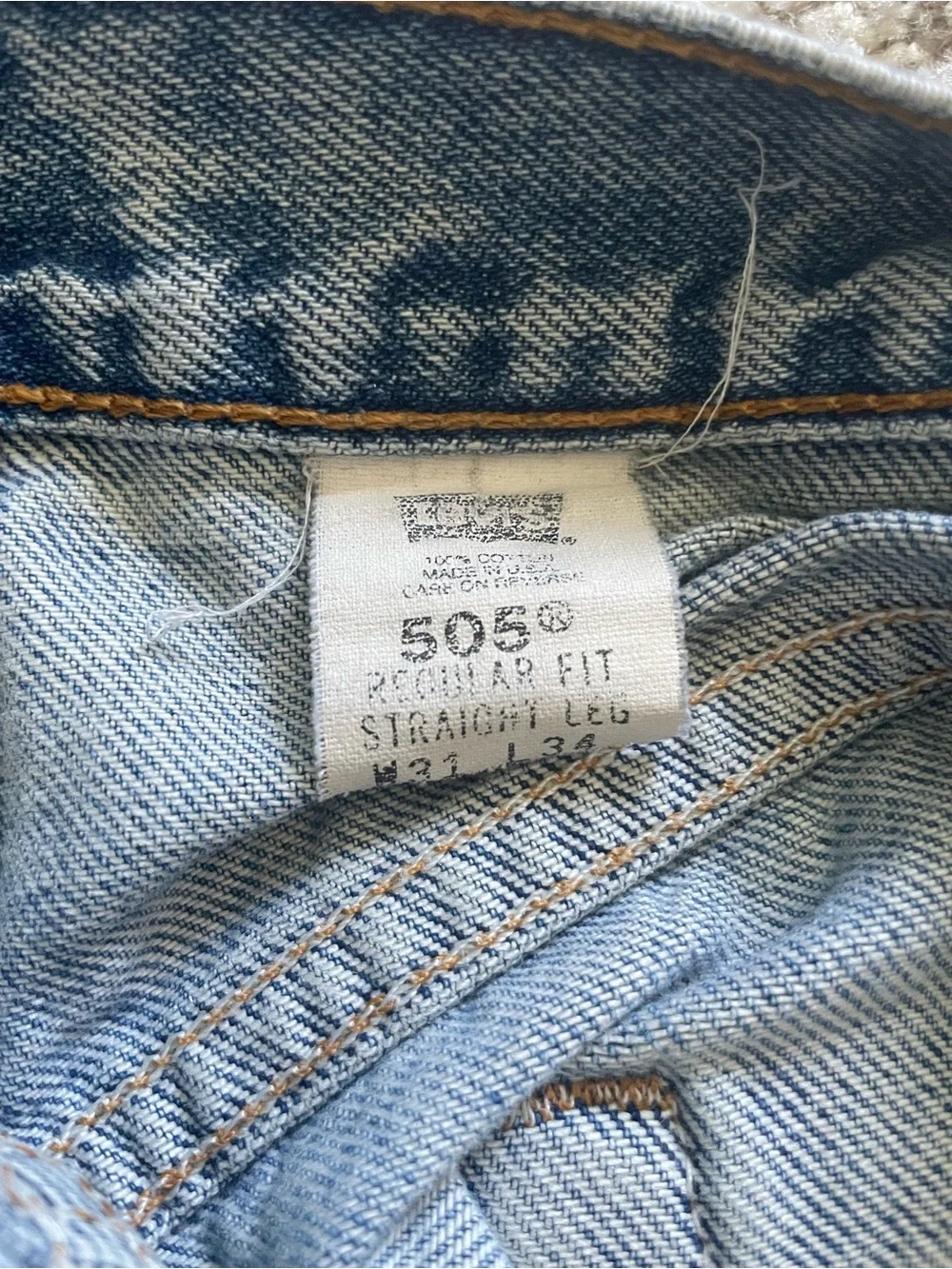 Levis levi’s 505