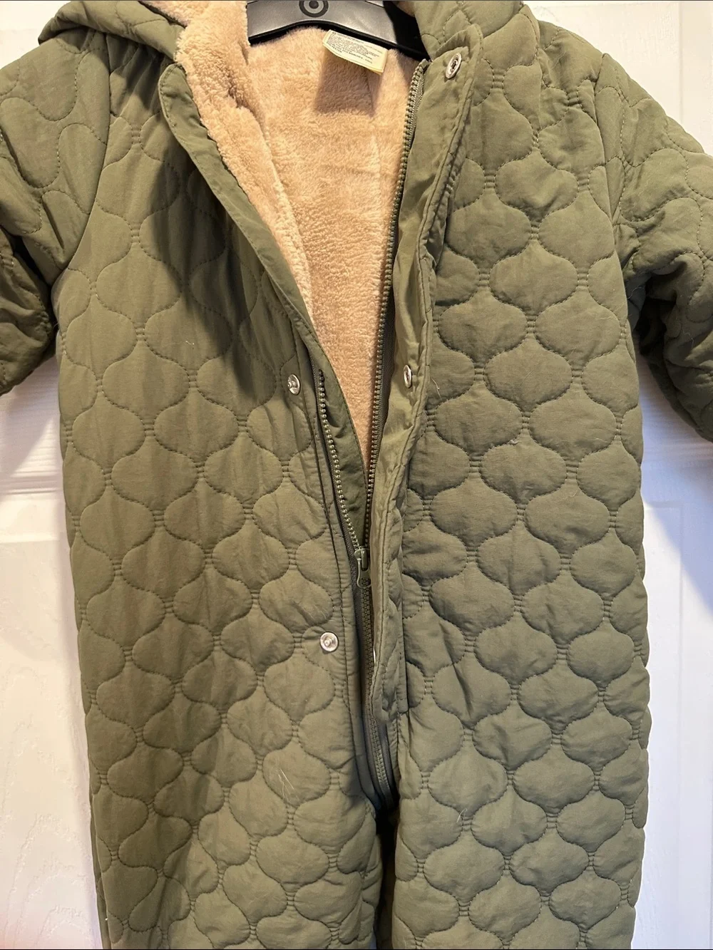 First Impressions quilted olive