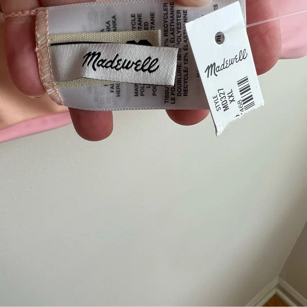 Madewell cups straps
