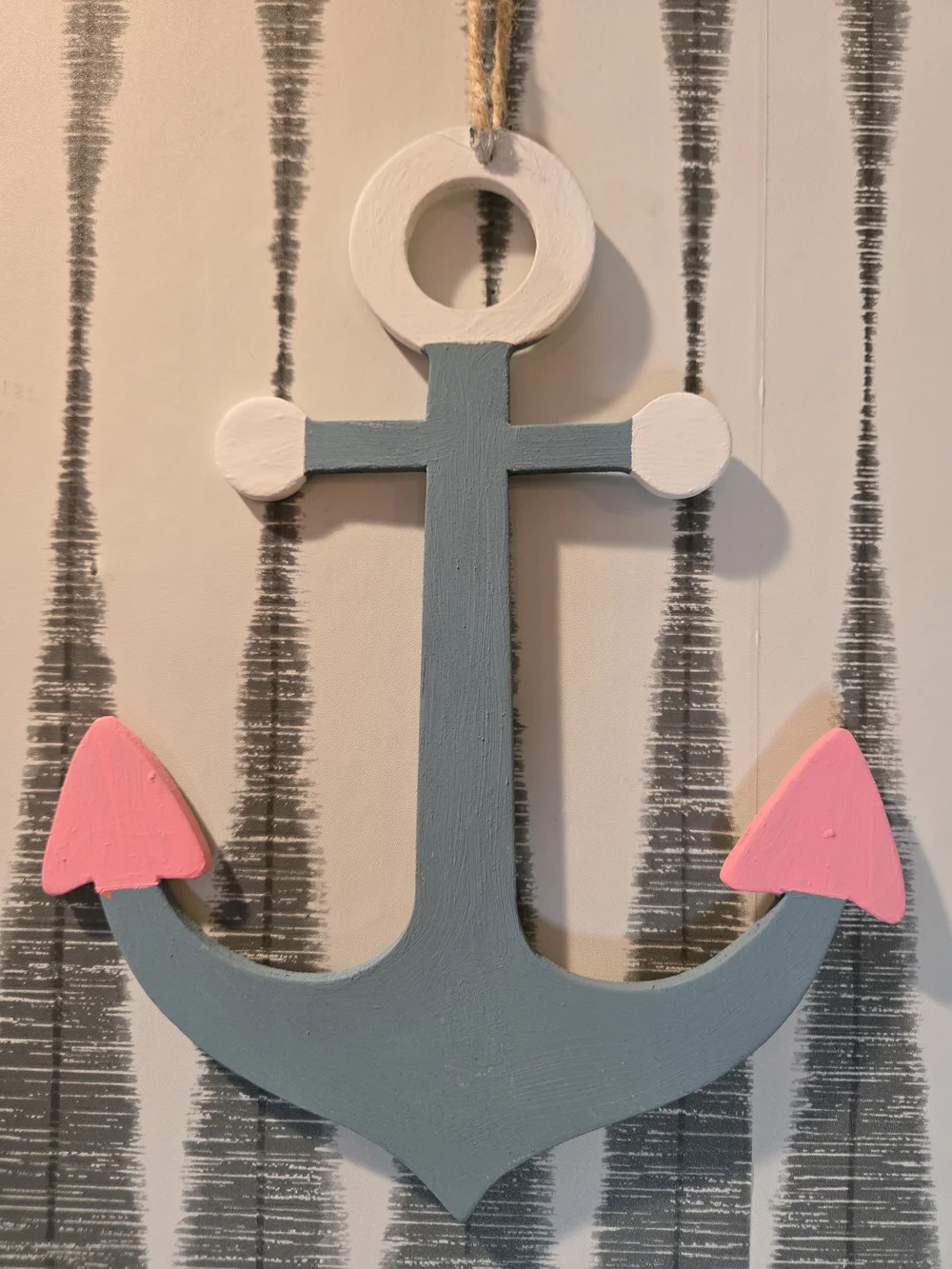 handmade anchor nursery decor handmade coastal