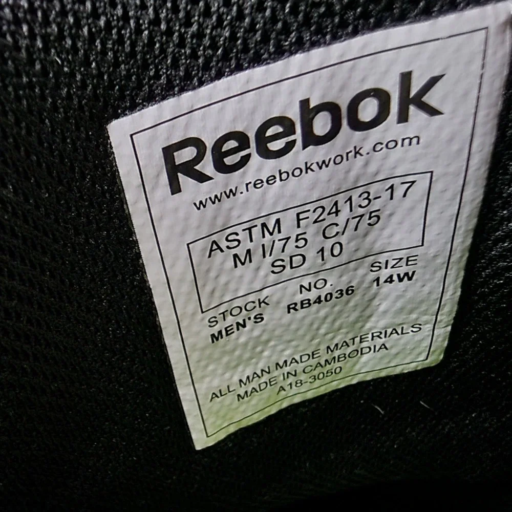 Reebok msrp $160