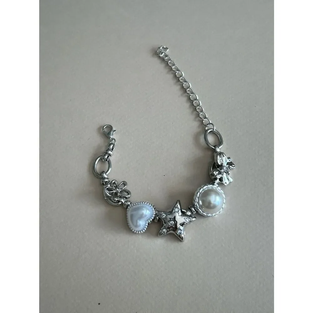 Anthropologie elegant silver