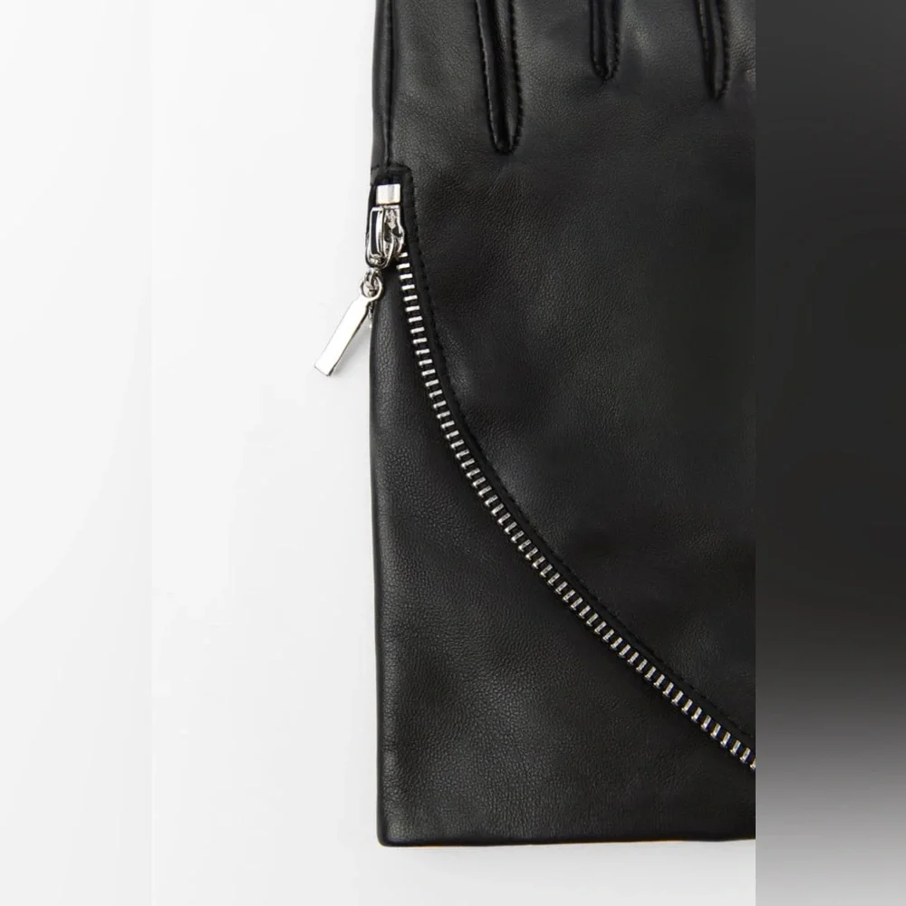 Zara sleek leather