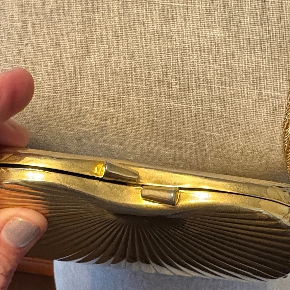 Saks Fifth Avenue stylish gold