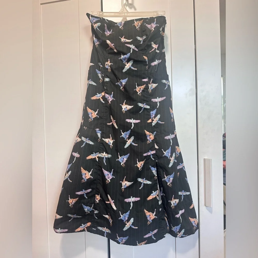 Free People chic strapless