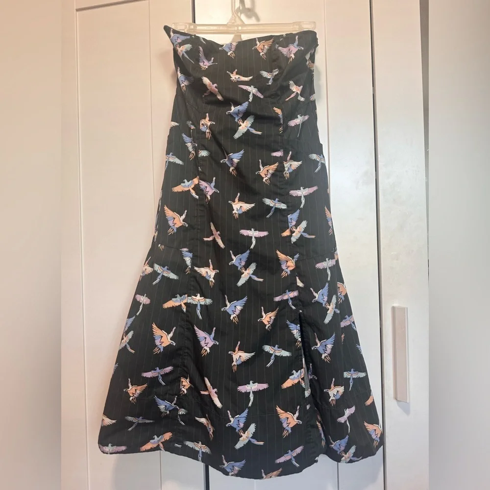 Free People chic strapless