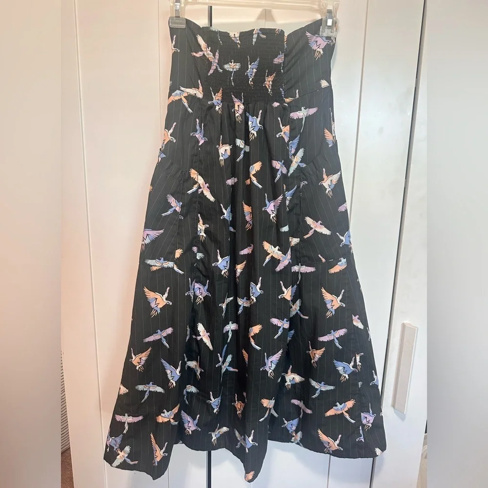Free People chic strapless