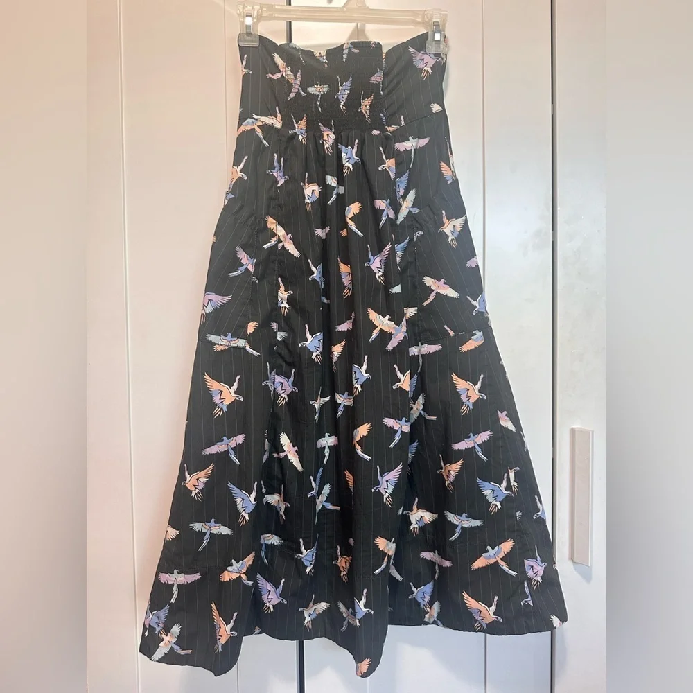 Free People chic strapless