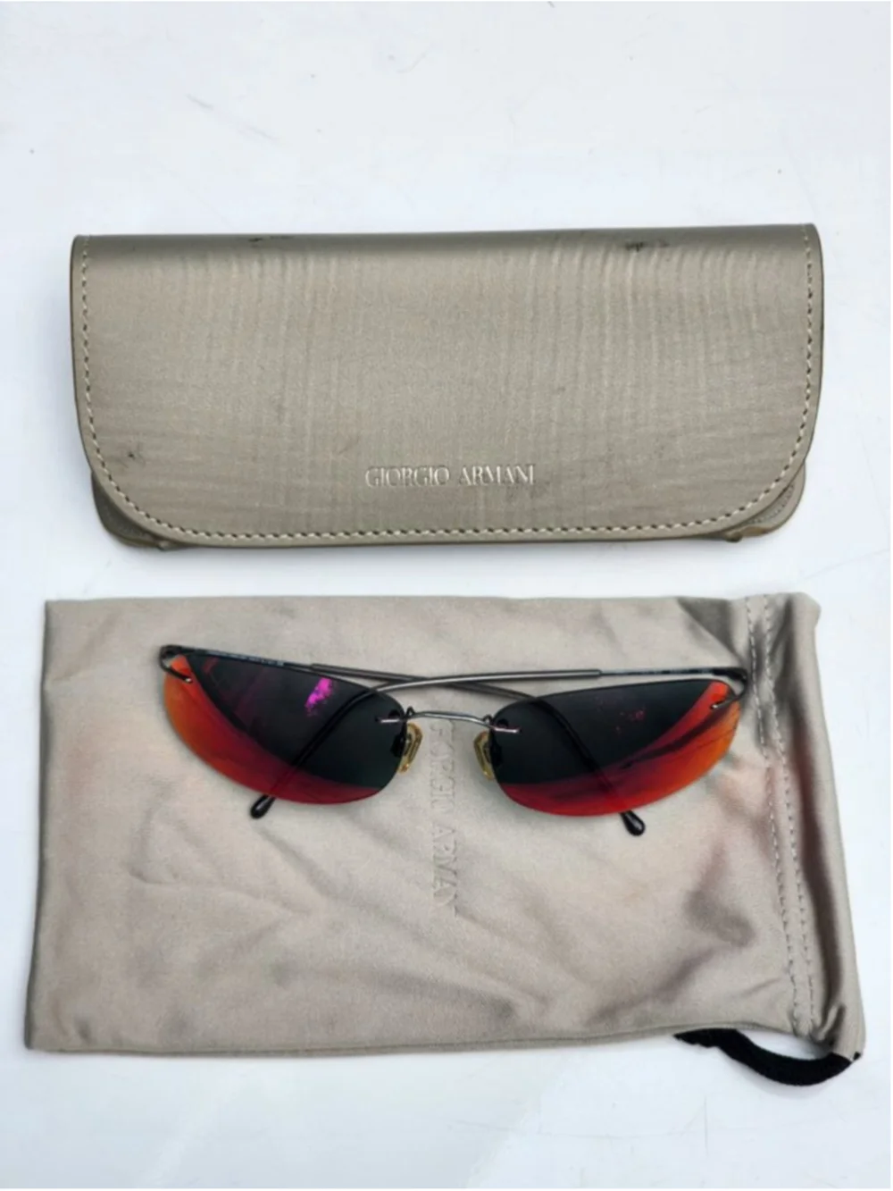 Giorgio Armani mm scratch