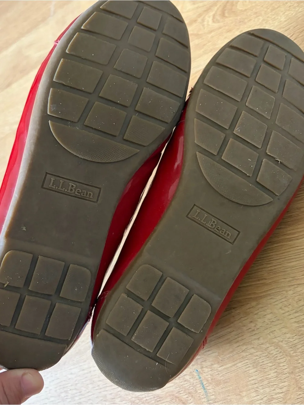 L.L. Bean stylish red