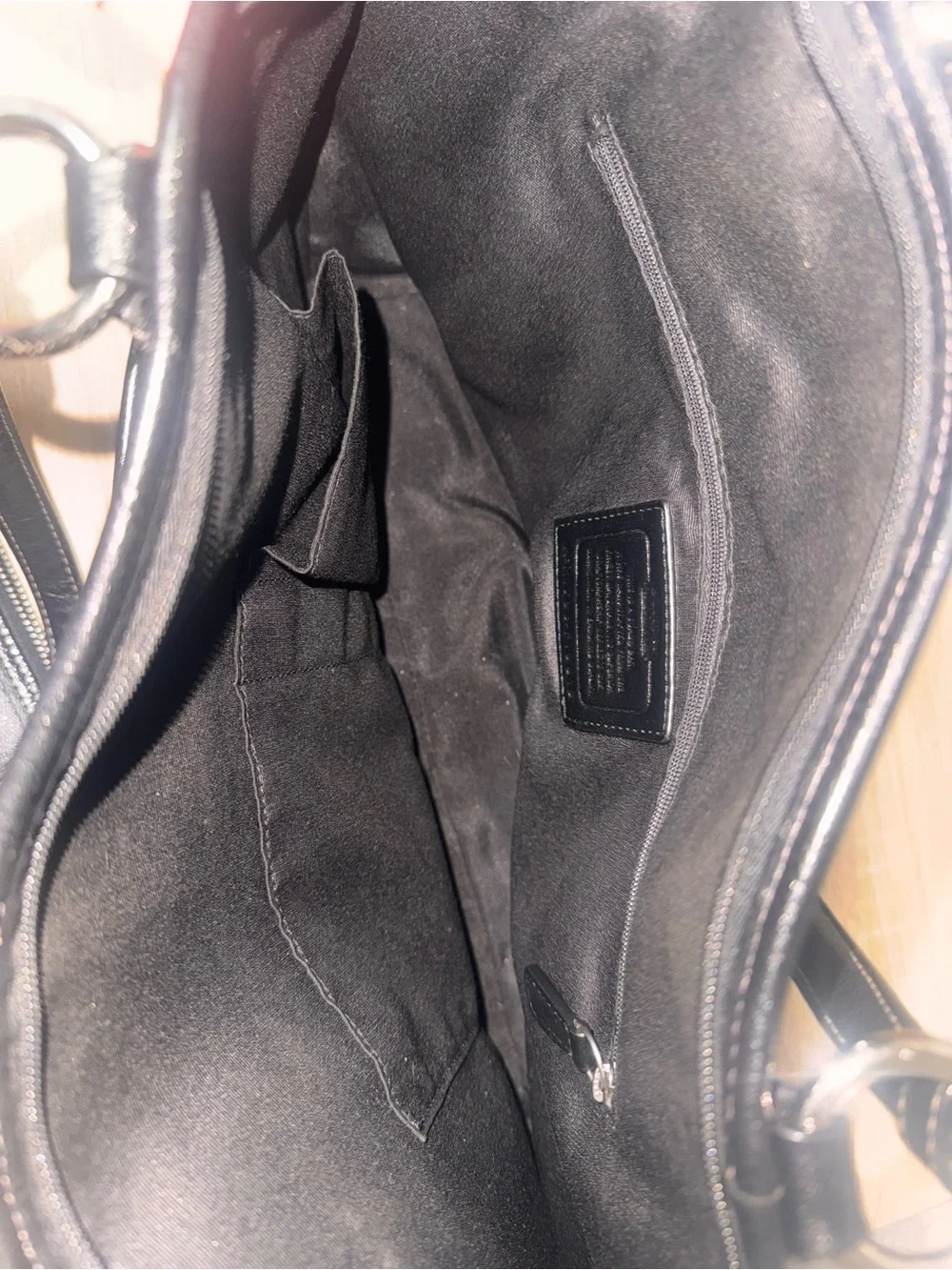 Coach signature tote