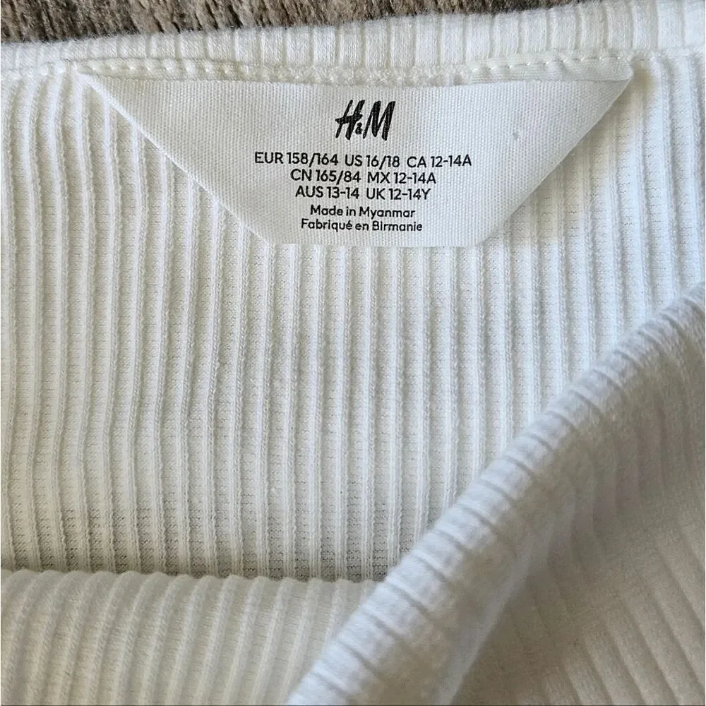 H&M cream off