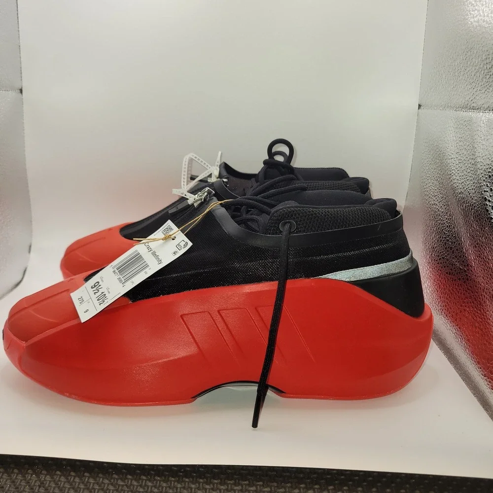 Adidas Crazy IIInfinity Better Scarlet Black IF4540 Mens Size 9.5 Sneakers