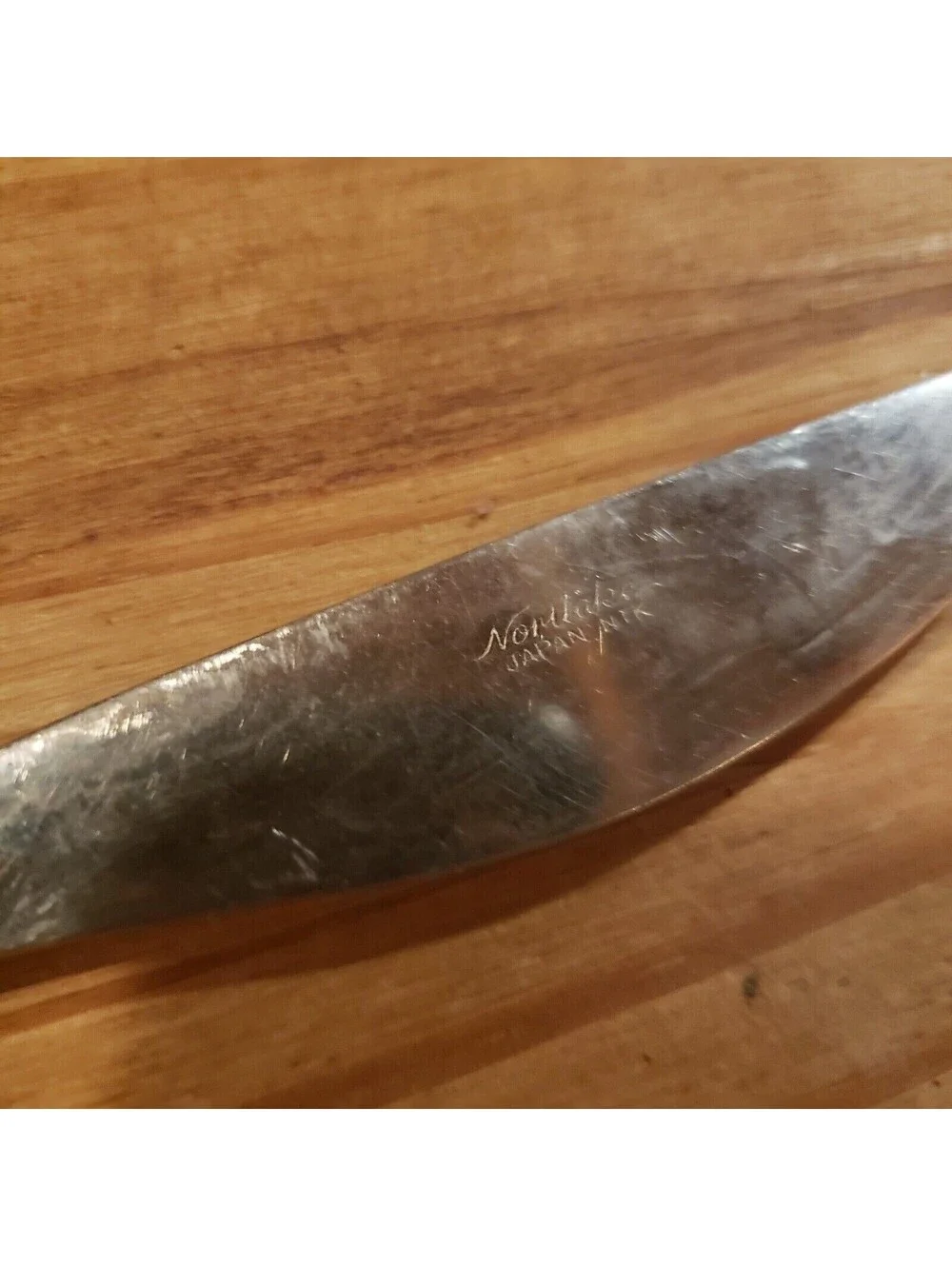 Noritake scratches blade