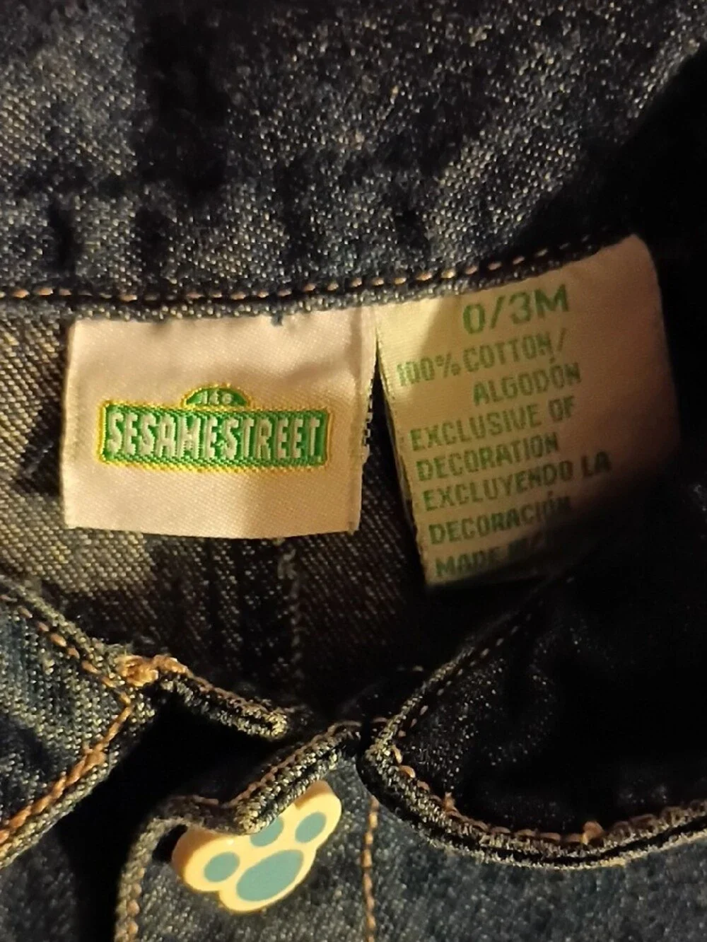 Sesame Street denim look